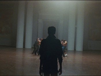 Movie still from “NOISY - I Wish I Was A” (2020), directed by João Retorta – Wide shot, Low angle