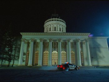 Movie still from “NOISY - I Wish I Was A” (2020), directed by João Retorta – Extreme Wide shot, Low angle