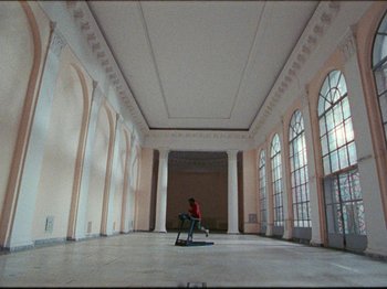 Movie still from “NOISY - I Wish I Was A” (2020), directed by João Retorta – Extreme Wide shot, High angle