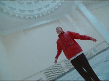 Movie still from “NOISY - I Wish I Was A” (2020), directed by João Retorta – Wide shot, Low angle