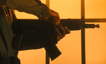Movie still from “HUSKY - Never-Ever” (2020), directed by Evgenii Bakirov – Extreme Close Up shot, Low angle