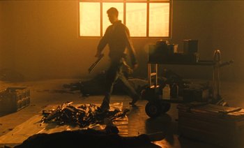 Movie still from “HUSKY - Never-Ever” (2020), directed by Evgenii Bakirov – Wide shot, Low angle