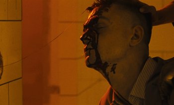 Movie still from “HUSKY - Never-Ever” (2020), directed by Evgenii Bakirov – Close Up shot, Low angle