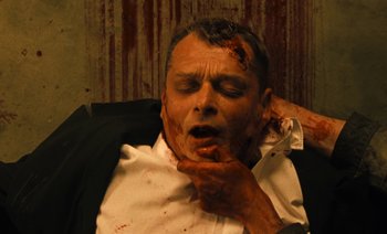 Movie still from “HUSKY - Never-Ever” (2020), directed by Evgenii Bakirov – Close Up shot, Overhead angle