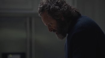 Movie still from “Kelly Lee Owens feat. John Cale - Corner Of My Sky” (2020), directed by Kasper Häggström – Close Up shot, Over the shoulder angle