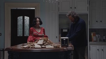 Movie still from “Kelly Lee Owens feat. John Cale - Corner Of My Sky” (2020), directed by Kasper Häggström – Medium shot, High angle