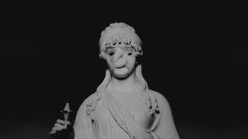 Movie still from “Active Child - Color Me” (2020), directed by Martin De Thurah – Extreme Close Up shot, High angle