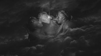 Movie still from “Active Child - Color Me” (2020), directed by Martin De Thurah – Extreme Close Up shot, Overhead angle