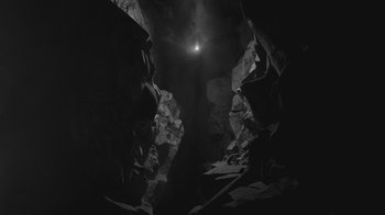 Movie still from “Active Child - Color Me” (2020), directed by Martin De Thurah – Extreme Wide shot, Overhead angle