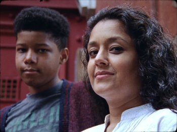 Movie still from “Jorja Smith - By Any Means” (2020), directed by Otis Dominique – Close Up shot, Low angle