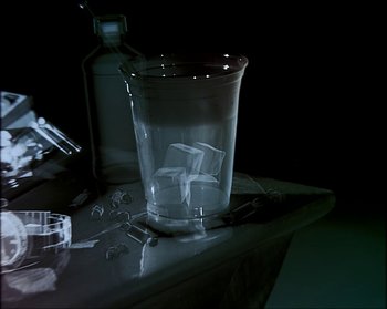 Movie still from “Flatbush ZOMBiES - Afterlife” (2020), directed by Arnaud Bresson – Extreme Close Up shot, High angle