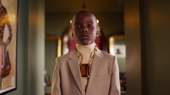 Movie still from “Beyoncé (Trailer) - Black Is King” (2020), directed by Jenn Nkiru – Close Up shot, Low angle