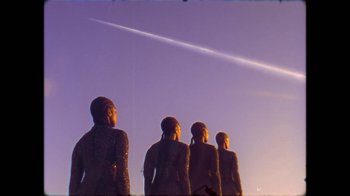 Movie still from “Beyoncé (Trailer) - Black Is King” (2020), directed by Jenn Nkiru – Extreme Wide shot, Low angle