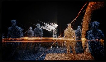 Movie still from “AYIA - Easy” (2020), directed by Salomon Ligthelm – Extreme Wide shot, Low angle