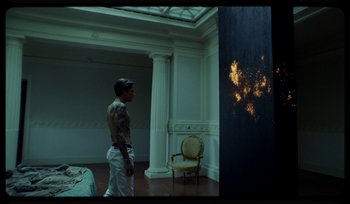 Movie still from “AYIA - Easy” (2020), directed by Salomon Ligthelm – Wide shot, Overhead angle