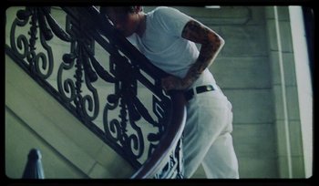 Movie still from “AYIA - Easy” (2020), directed by Salomon Ligthelm – Wide shot, Overhead angle