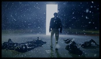 Movie still from “AYIA - Easy” (2020), directed by Salomon Ligthelm – Wide shot, Low angle