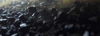 Movie still from “Woodkid - Goliath” (2020), directed by Yoann Lemoine – Extreme Close Up shot, High angle