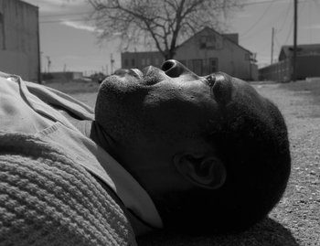 Movie still from “Leonard Cohen - The Hills” (2020), directed by Vincent Haycock – Close Up shot, Low angle