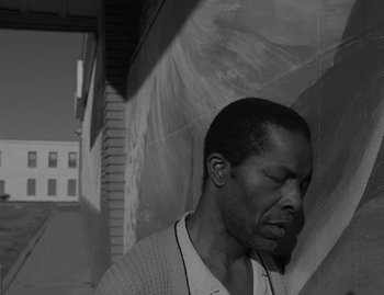 Movie still from “Leonard Cohen - The Hills” (2020), directed by Vincent Haycock – Close Up shot, Low angle