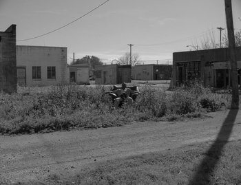 Movie still from “Leonard Cohen - The Hills” (2020), directed by Vincent Haycock – Extreme Wide shot, High angle