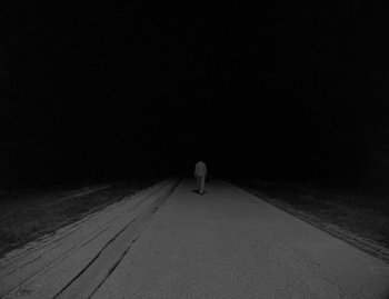 Movie still from “Leonard Cohen - The Hills” (2020), directed by Vincent Haycock – Extreme Wide shot, High angle