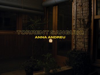 Movie still from “Anna Andreu - Torrent Sanguini” (2020), directed by Carles Pons Altimira – Extreme Close Up shot, Overhead angle