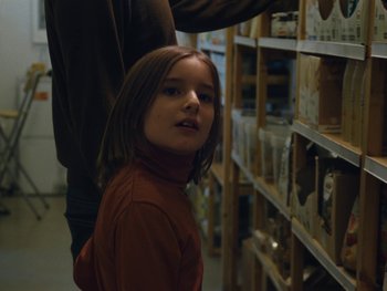 Movie still from “Anna Andreu - Torrent Sanguini” (2020), directed by Carles Pons Altimira – Medium shot, Low angle