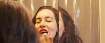Movie still from “Haim - The Steps” (2020), directed by Paul Thomas Anderson – Extreme Close Up shot, Over the shoulder angle