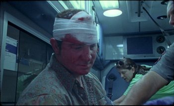 Movie still from “Black Marble - Private Show” (2020), directed by Ben Joyner – Close Up shot, Over the shoulder angle