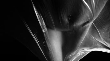 Movie still from “Neumodel feat. Kiddy Smile - Hayah” (2020), directed by Axel Morin – Extreme Close Up shot, Low angle