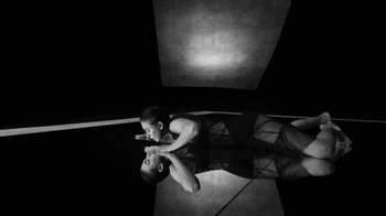 Movie still from “Neumodel feat. Kiddy Smile - Hayah” (2020), directed by Axel Morin – Medium shot, Low angle
