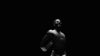 Movie still from “Neumodel feat. Kiddy Smile - Hayah” (2020), directed by Axel Morin – Medium shot, Low angle