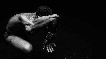 Movie still from “Neumodel feat. Kiddy Smile - Hayah” (2020), directed by Axel Morin – Extreme Close Up shot, Low angle