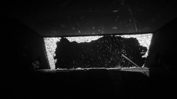 Movie still from “Neumodel feat. Kiddy Smile - Hayah” (2020), directed by Axel Morin – Extreme Close Up shot, Low angle