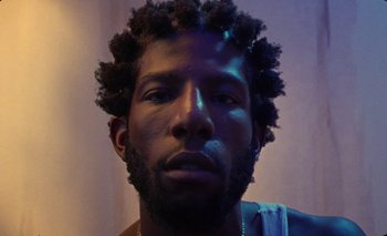 Movie still from “Dune & Crayon feat. Ichon - Pointless” (2020), directed by Alice Kong – Close Up shot, Low angle