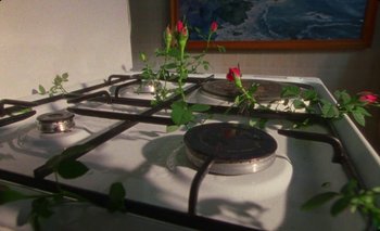 Movie still from “Dune & Crayon feat. Ichon - Pointless” (2020), directed by Alice Kong – Extreme Close Up shot, High angle