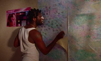 Movie still from “Dune & Crayon feat. Ichon - Pointless” (2020), directed by Alice Kong – Medium shot, High angle