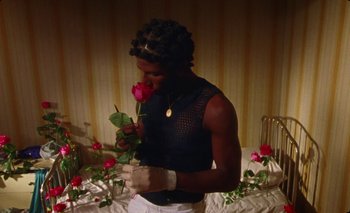 Movie still from “Dune & Crayon feat. Ichon - Pointless” (2020), directed by Alice Kong – Medium shot, High angle