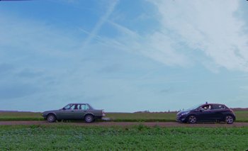 Movie still from “Dune & Crayon feat. Ichon - Pointless” (2020), directed by Alice Kong – Extreme Wide shot, Low angle