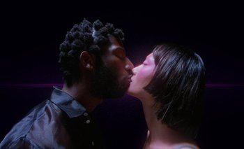 Movie still from “Dune & Crayon feat. Ichon - Pointless” (2020), directed by Alice Kong – Close Up shot, Low angle