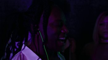 Movie still from “Brodinski - Master Section” (2020), directed by Matilda Finn – Close Up shot, Low angle