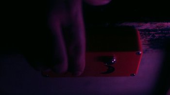 Movie still from “Brodinski - Master Section” (2020), directed by Matilda Finn – Extreme Close Up shot, Overhead angle