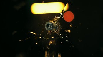 Movie still from “Brodinski - Master Section” (2020), directed by Matilda Finn – Extreme Close Up shot, Overhead angle