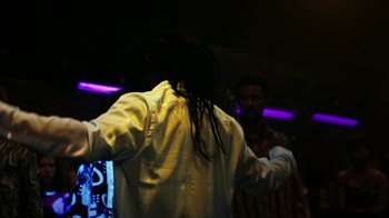 Movie still from “Brodinski - Master Section” (2020), directed by Matilda Finn – Medium shot, Low angle