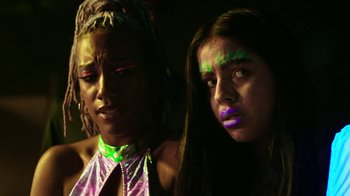 Movie still from “Brodinski - Master Section” (2020), directed by Matilda Finn – Close Up shot, Low angle