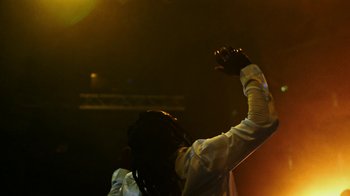 Movie still from “Brodinski - Master Section” (2020), directed by Matilda Finn – Medium shot, Low angle