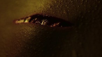 Movie still from “Brodinski - Master Section” (2020), directed by Matilda Finn – Extreme Close Up shot, Overhead angle