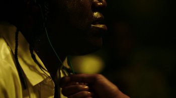 Movie still from “Brodinski - Master Section” (2020), directed by Matilda Finn – Extreme Close Up shot, High angle