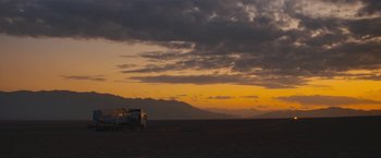 Movie still from “EDEN - Love Death Distraction” (2019), directed by Zhang – Extreme Wide shot, Low angle
